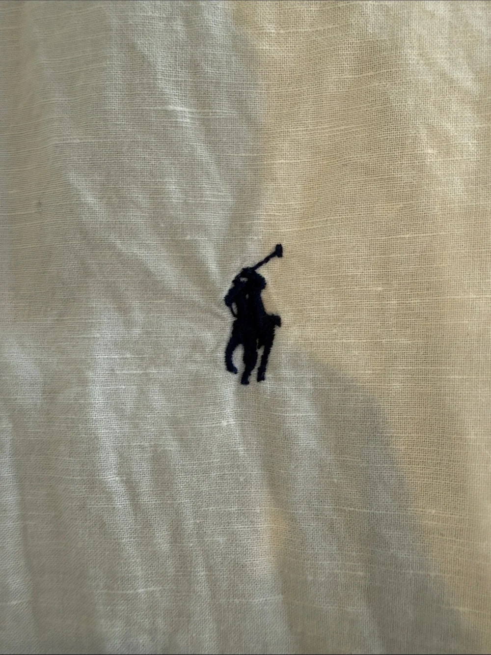 Polo Ralph Lauren Men’s Linen Camp Shirt  Pony Logo Size Large XL
